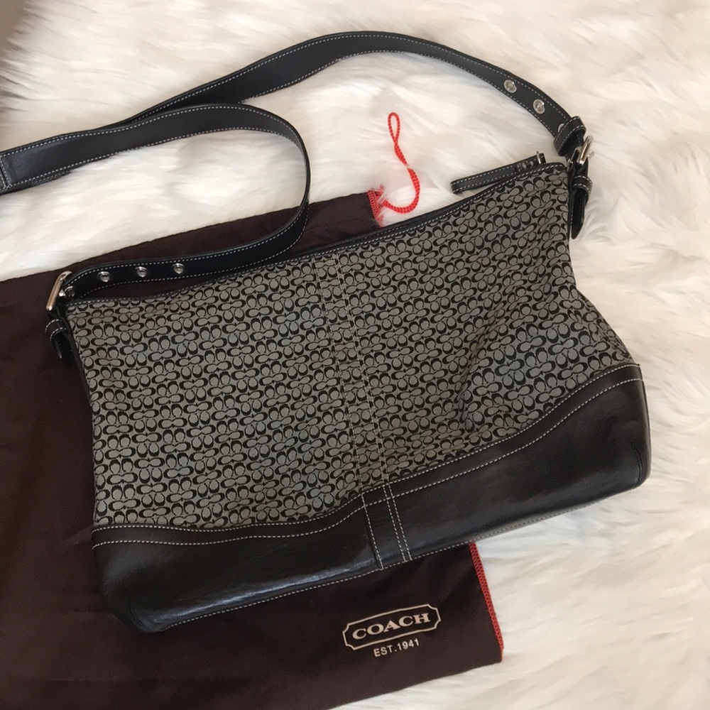 Authentic Coach Messenger Bag